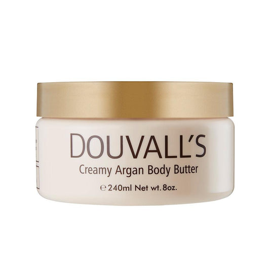 Organic Creamy Argan Body Butter · Unscented · 240ml | Pure Nourishment for Sensitive Skin