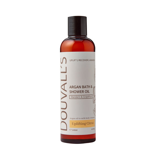 Argan Bath & Shower Oil · Uplifting Citrus · 240ml | Luxurious Hydration & Radiant Skin-0
