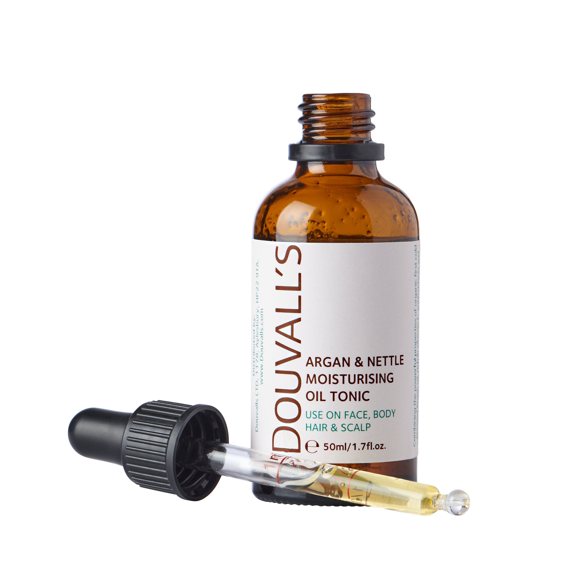 Organic Argan & Nettle Oil · 50ml | Pure Botanical Power for Skin, Hair & Scalp-0