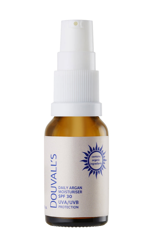 Argan Daily Moisturiser with SPF30 UVA/UVB Protection 15ml | Nourish & Protect-1